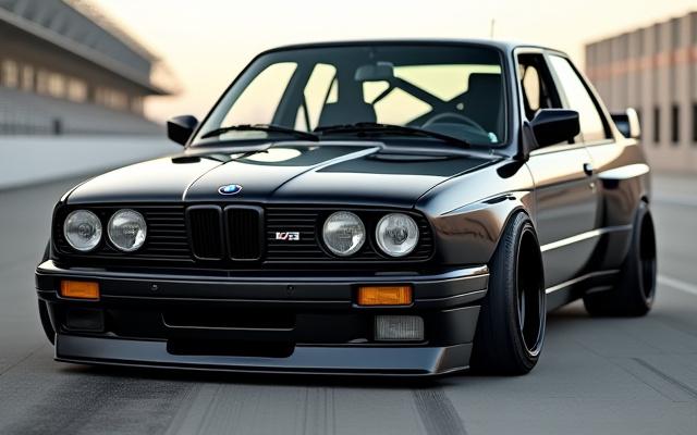 BMW E30 Turbo Umbau, ein klassischer BMW für die Rennstrecke